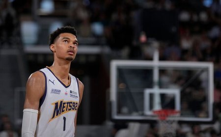 NBA: Victor Wembanyama yabaye umukinnyi w'umwaka