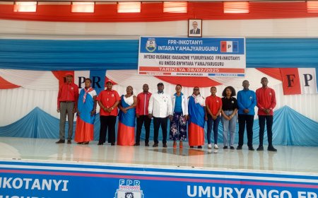 Musanze  :Abatorewe kuyobora  RPF-Inkotanyi mu ntara y’Amajyaruguru biyemeje gushyira hamwe