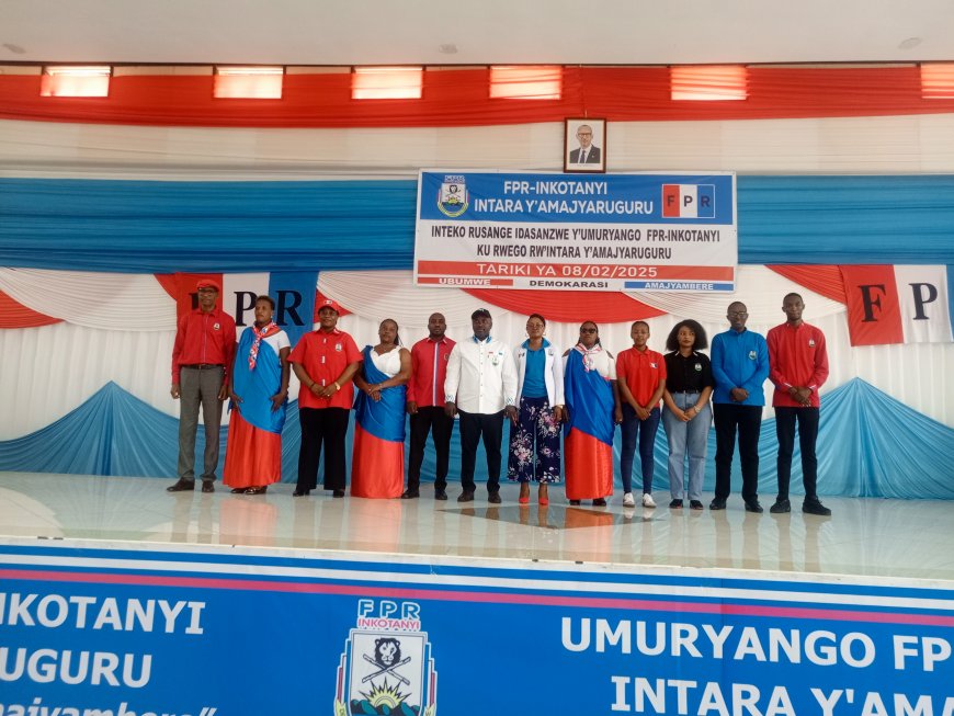 Musanze  :Abatorewe kuyobora  RPF-Inkotanyi mu ntara y’Amajyaruguru biyemeje gushyira hamwe