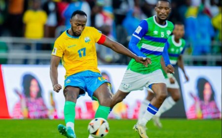 Kigali  :Amavubi y’u  Rwanda yongeye gutsikira bwa kabiri