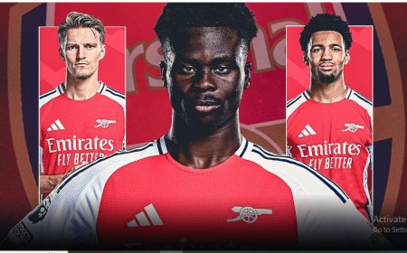 Ubwongereza:Bukayo Saka agiye kugaruka mu kibuga.