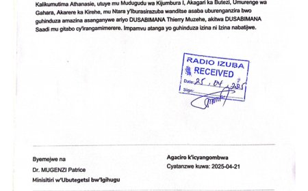 ITANGAZO RYO GUHINDUZA AMAZINA