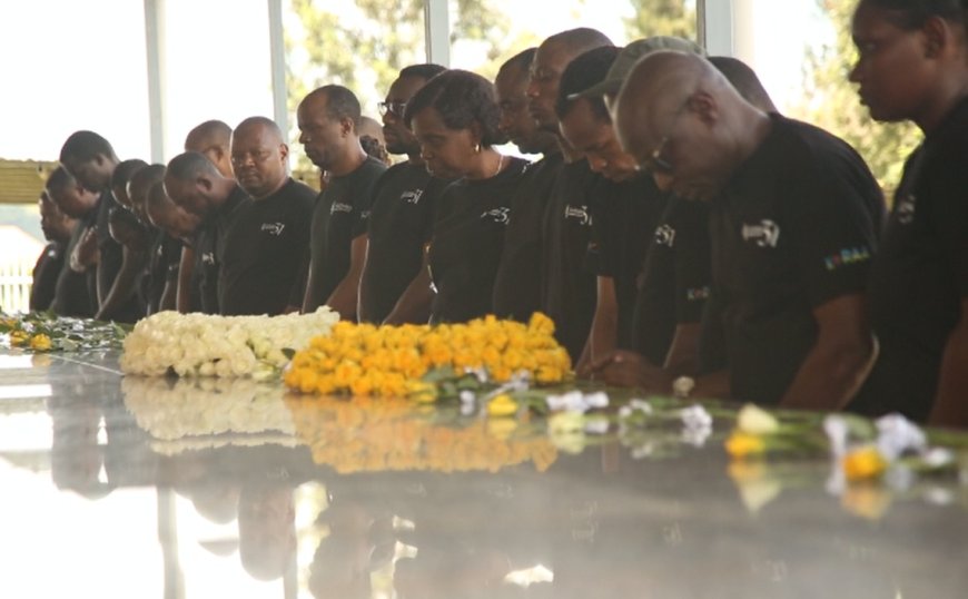 Gatsibo: Abize muri Koreya y'Epfo basuye urwibutso rwa Kiziguro
