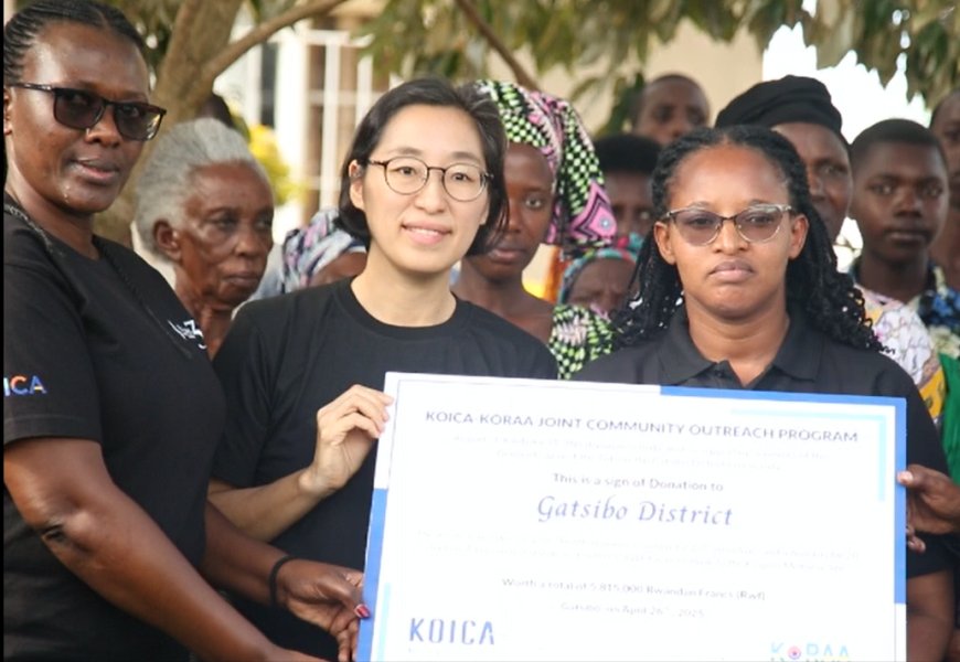 Gatsibo: Abize muri Koreya y'Epfo basuye urwibutso rwa Kiziguro