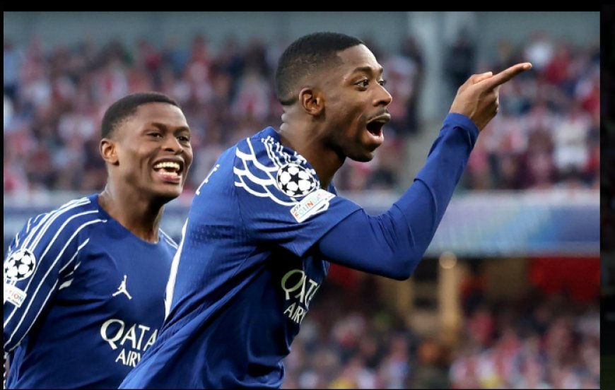 Ubwongereza: Arsenal yatsinzwe na PSG mu mukino ubanza wa ½ cya UEFA Champions League