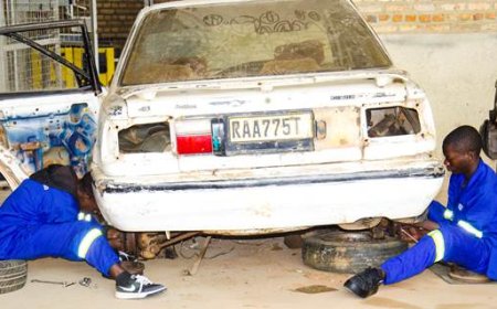 RUHANGO: Abanyeshuri biga imyuga n’ubumenyingiro biyemeje gutsinda ibizamini ngiro bisoza umwaka w’amashuri wa 2024-2025