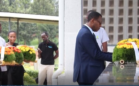 Nyagatare: Abanyeshuri ba EAUR biyemeje kurwanya ingengabitekerezo ya Jenoside nyuma yo gusura urwibutso