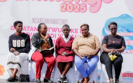 Musanze: Urubyiruko rw’abakobwa rwishimiye ko rutazongera kugorwa n’ibikoresho by’isuku mu gihe cy’imihango