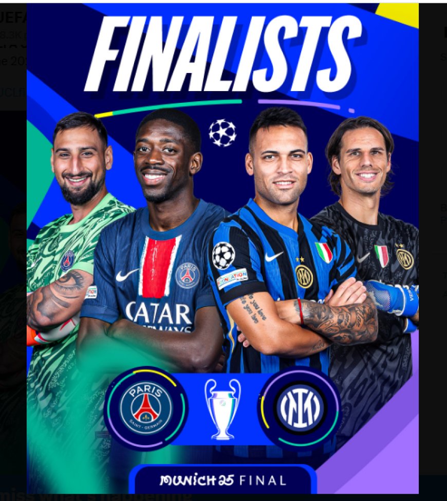 Ubufaransa: PSG yasezereye Arsenal, isanga Inter Milan ku mukino wa nyuma