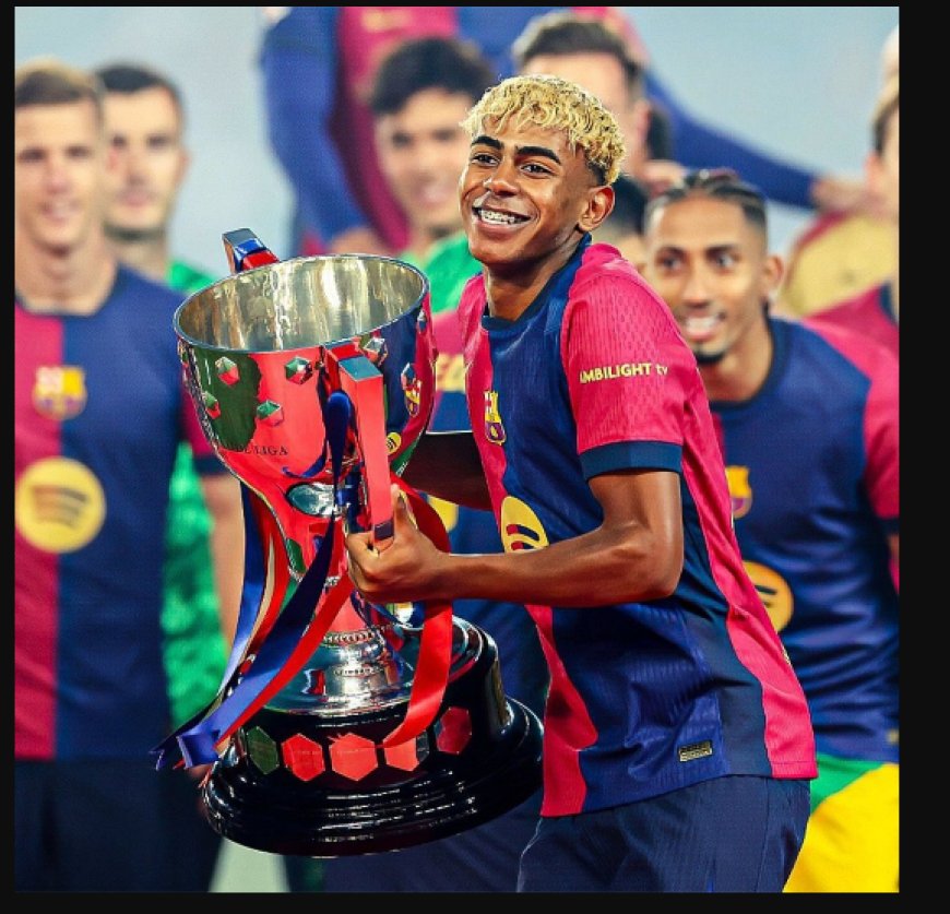 Espagne: Lamine Yamal yongereye amasezerano y’imyaka itandatu muri FC Barcelone