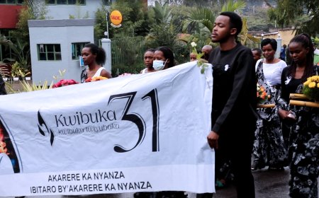 KWIBUKA 31: Ibitaro bya Nyanza ku bufatanye n’ibigo nderabuzima bibutse abari abakozi, abarwayi ndetse n’abarwaza bazize Jenoside