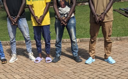 Uburasirazuba: Police yerekanye abasore 5 bakekwaho ubujura bukomeye