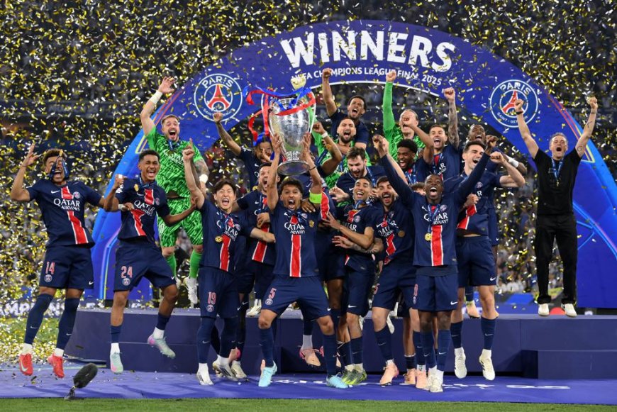 Ubufaransa: Paris Saint-Germain yegukanye UEFA Champions League bwa mbere mu mateka yayo