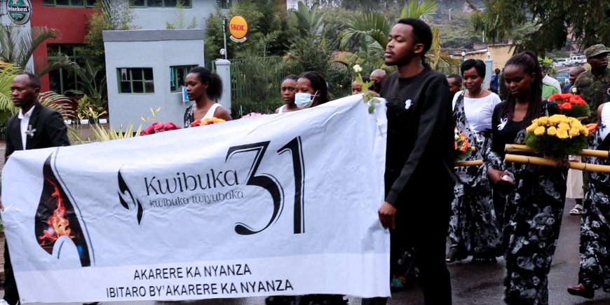 KWIBUKA 31: Ibitaro bya Nyanza ku bufatanye n’ibigo nderabuzima bibutse abari abakozi, abarwayi ndetse n’abarwaza bazize Jenoside