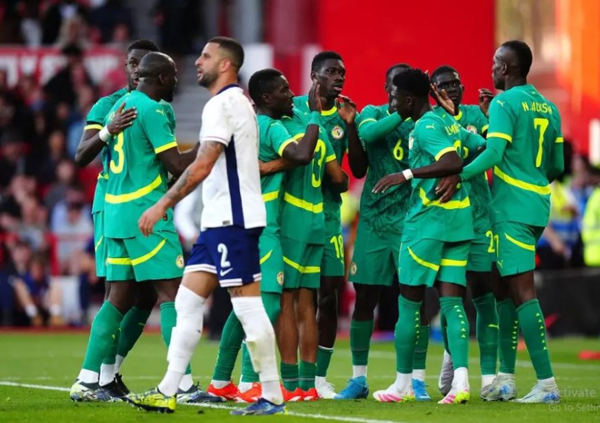 Senegal yaraye ibaye ikipe ya mbere yo muri Afurika itsinze u Bwongereza