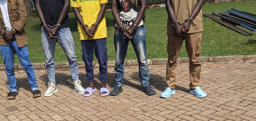 Uburasirazuba: Police yerekanye abasore 5 bakekwaho ubujura bukomeye