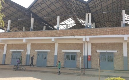 Rwamagana: Huzuye isoko  rifite ubushobozi bwo kwakira abacuruzi bagera ku 1200