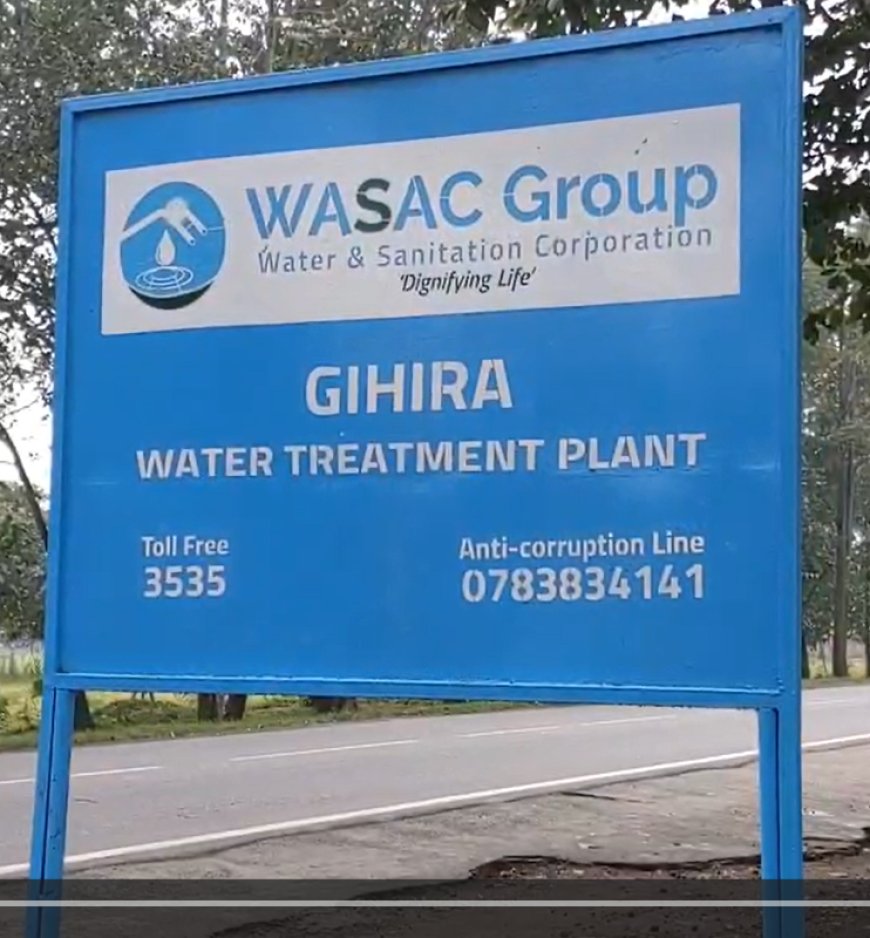 Imishinga yitezweho gufasha WASAC Group gukuba kabiri ingano y’amazi itanga