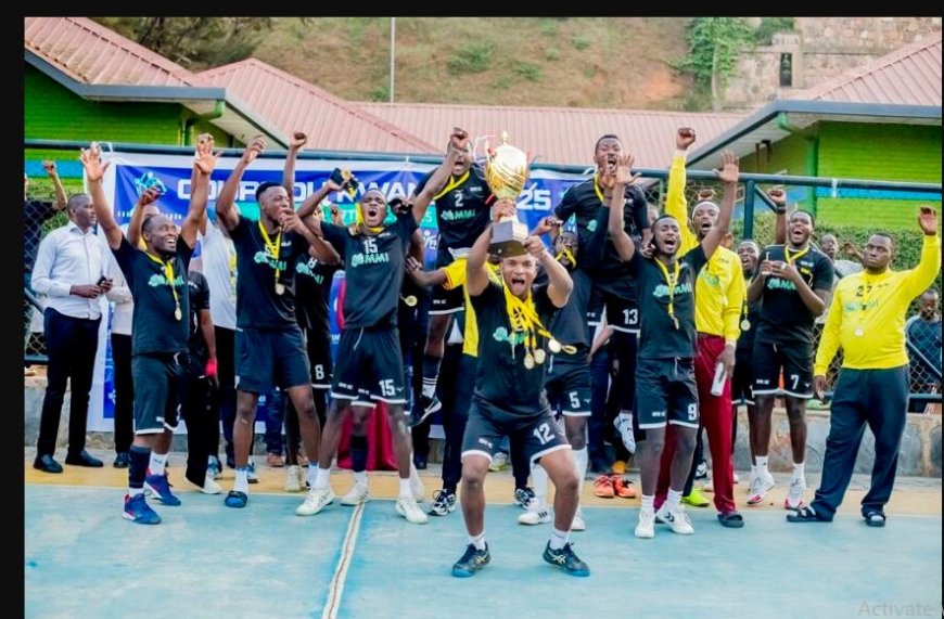 Ikipe ya APR Hand ball Club yatwaye igikombe cya Shampiyona