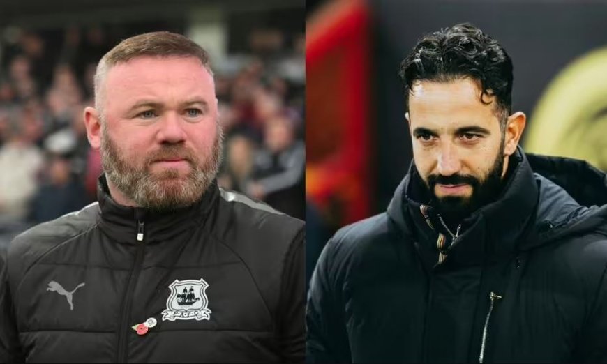 Wayne Rooney arakemanga imitoreze ya Ruben Amorim wa Manchester United