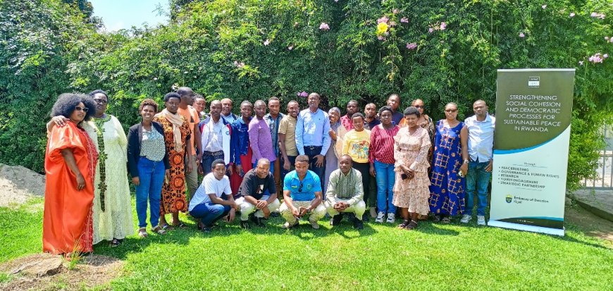 Musanze: "Never Again Rwanda" yahuguye abo mu byiciro bitandukanye ibasaba kugira uruhare muri politike z'igihugu