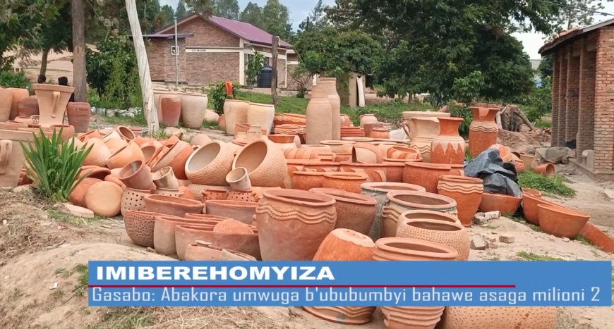 Gasabo: Abakora Umwuga b’Ububumbyi bakiriye Inkunga ya Miliyoni 2 bahawe n’Umuryango wa Gikristo Salt and Light International