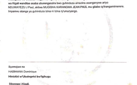 ITANGAZO RYO GUHINDUZA AMAZINA