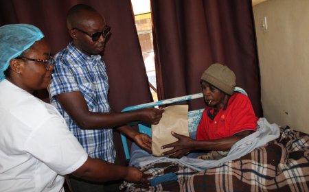 Nyanza: Abarwayi bivuriza mu bitaro bya Nyanza bishimira uko bitabwaho mu mibereho yabo