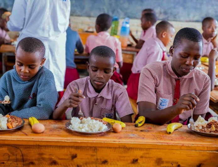 Ruhango: Nta mwana ukiva mu ishuri, School Feeding yabaye umuti urambye