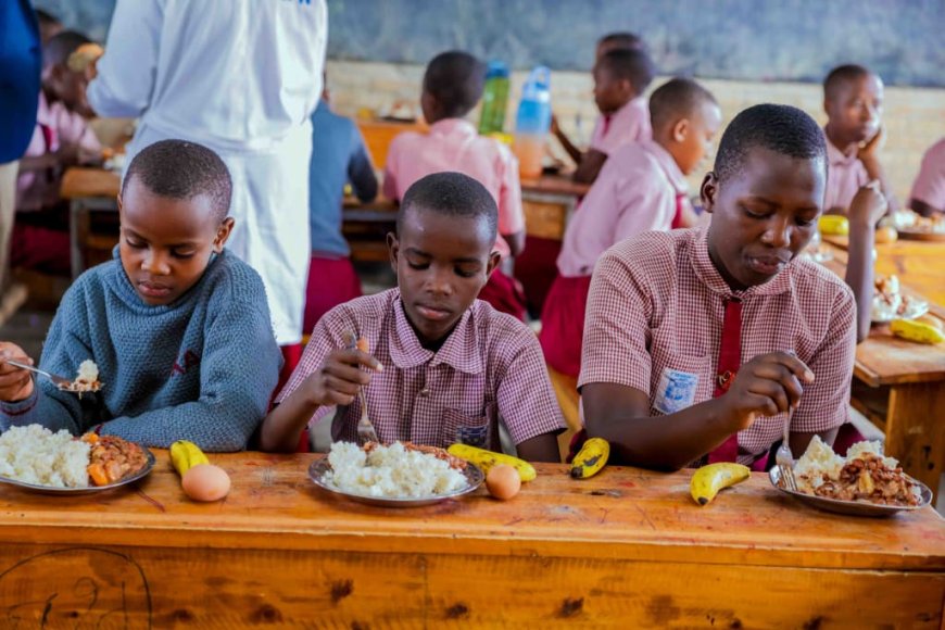 Ruhango: Nta mwana ukiva mu ishuri, School Feeding yabaye umuti urambye