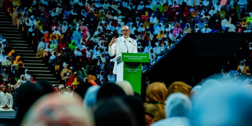 Abayisilamu iyo bateye imbere n’Igihugu kiba giteye imbere-Perezida Kagame
