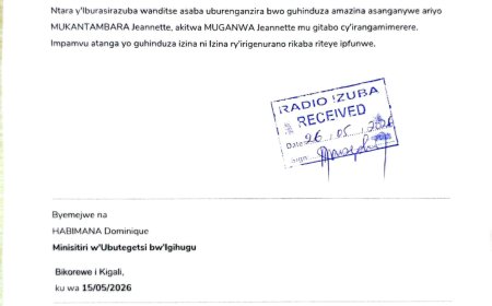 ITANGAZO RYO GUHINDUZA AMAZINA