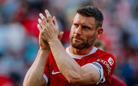 James Milner asezeye gukina umupira w’amaguru nyuma y’imyaka 24