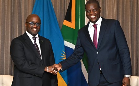 U Rwanda na Afurika y’Epfo Bemeje Gusubukura Viza mu Mwaka Umwe.