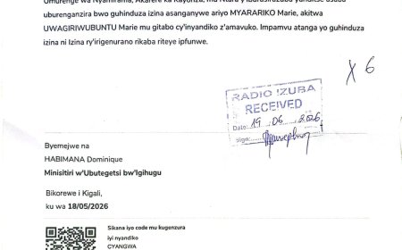 ITANGAZO RYO GUHINDUZA AMAZINA
