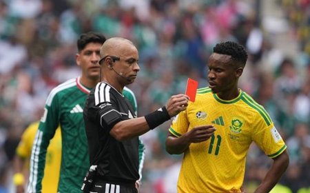 FIFA yanze ubujurire bwa Afurika y’Epfo ku gihano cy’ikarita itukura yahawe Themba Zwane.