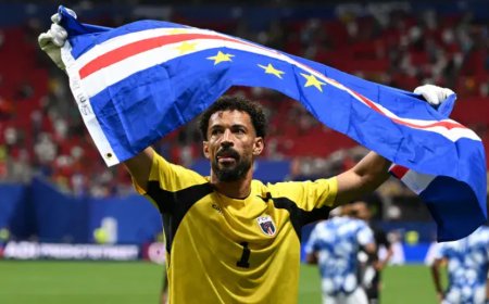 Ikipe y'Igihugu ya Cape Verde yaraye ikoze amateka