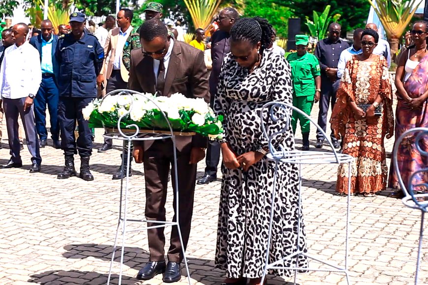 Kwibuka 32: Ubuyobozi bwa Ruhango bwibukije ko Kwibuka ari inshingano y’ubumuntu