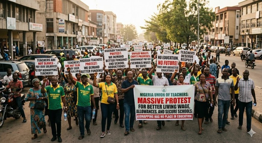 Nigeria: Abarimu bakoze imyigaragambyo yamagana ishimutwa ry’abanyeshuri