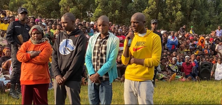 AMAFOTO:I Ngoma Ubushinjacyaha bwasabiye Hakizimana Jean Luc (Shehe) na bagenzi be bakekwaho kwica nyina igifungo cya burundu