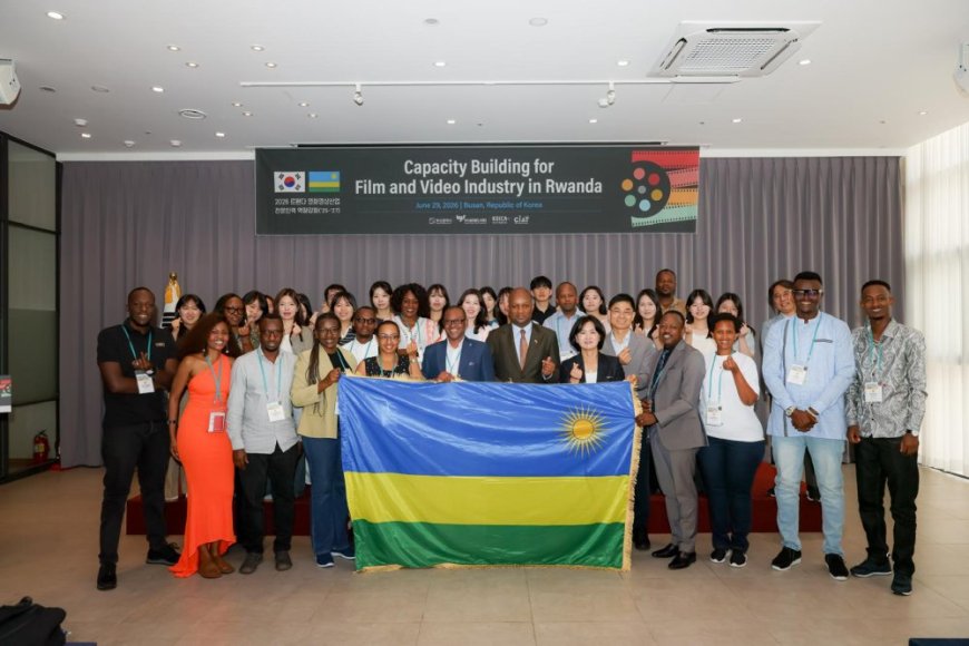 Rwanda:Abakinnyi ba filime 15 Barimo Clapton Kibonge,  Bagiye muri Koreya  kongera ubumenyi