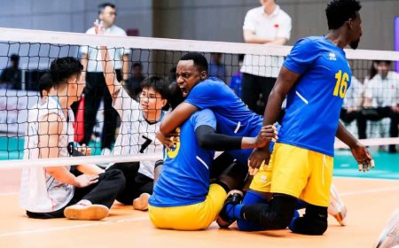 Rwanda stuns China to reach Sitting Volleyball World Championship quarterfinals