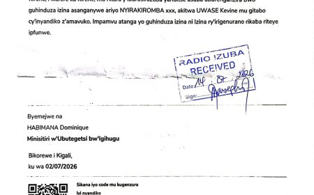 ITANGAZO RYO GUHINDUZA AMAZINA