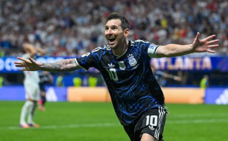Messi yongeye kwandika amateka mu gikombe cy'Isi