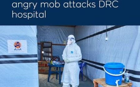 DRC: Abarwayi ba Ebola bahunze igitero cyagabwe ku bitaro barwariyemo