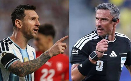 Dore impamvu ikipe y’igihugu ya Argentine ihangayikijiwe n’umusifuzi Slavko Vincic