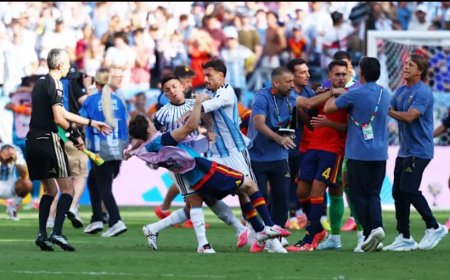 FIFA yatangiye iperereza ku bakinnyi ba Argentina
