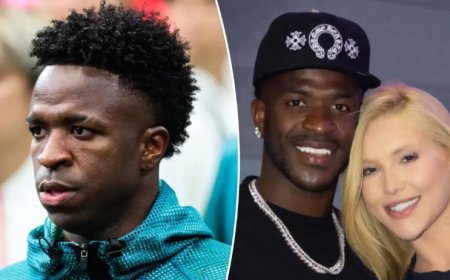 Umukinnyi wa Real Madrid Vinicius Junior aravugwaho kwibagisha umusaya