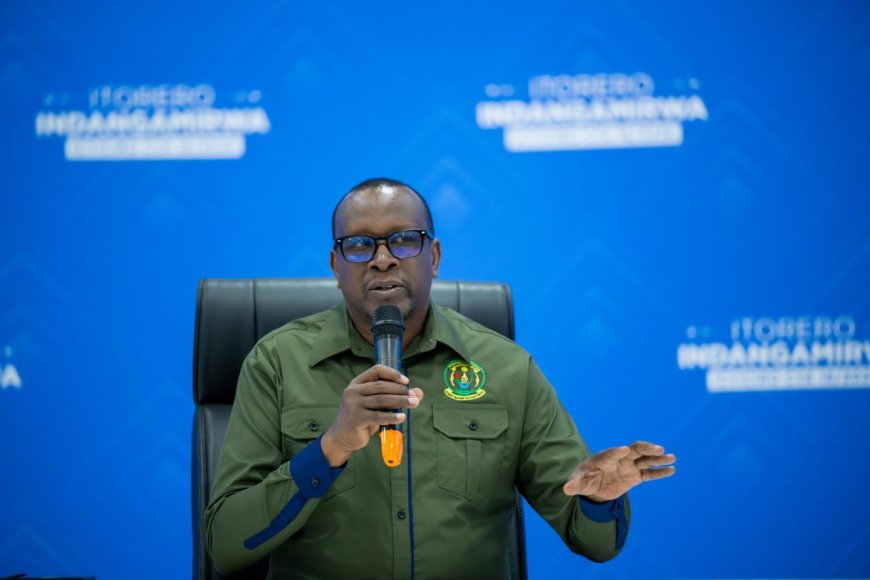 "Nta cyitwa ingeso mbi kigomba kuranga Intore"-Dr.Bizimana Jean Damascène
