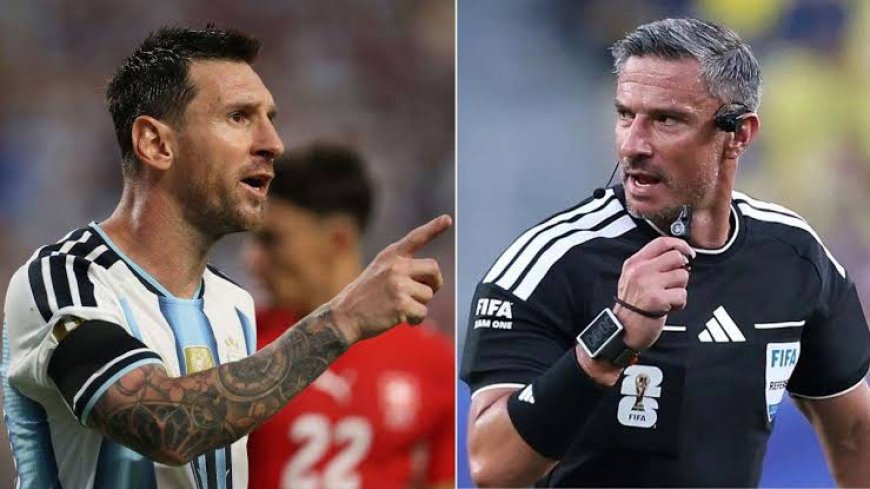 Dore impamvu ikipe y’igihugu ya Argentine ihangayikijiwe n’umusifuzi Slavko Vincic